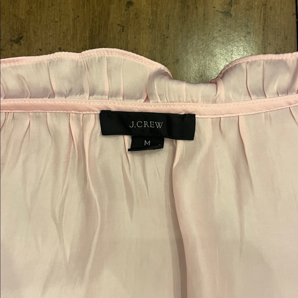 Light Pink Ruffled Blouse - Picture 2 of 4